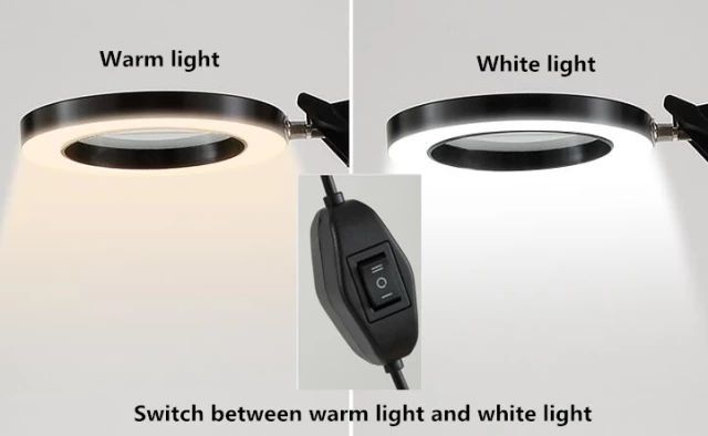 LUPA ELITE CON LUZ LED CON PIE FIJO - Imagen 5