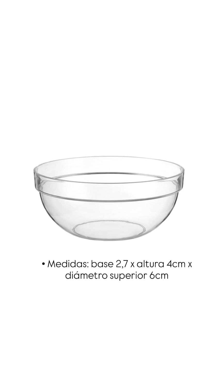 DAPPEN VIDRIO XL