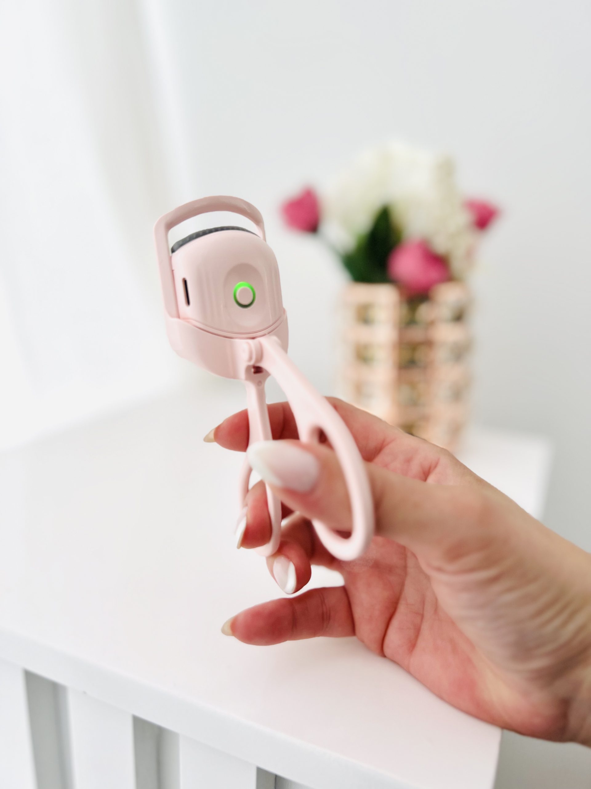 ARQUEADOR DE PESTAÑAS CON CALOR USB