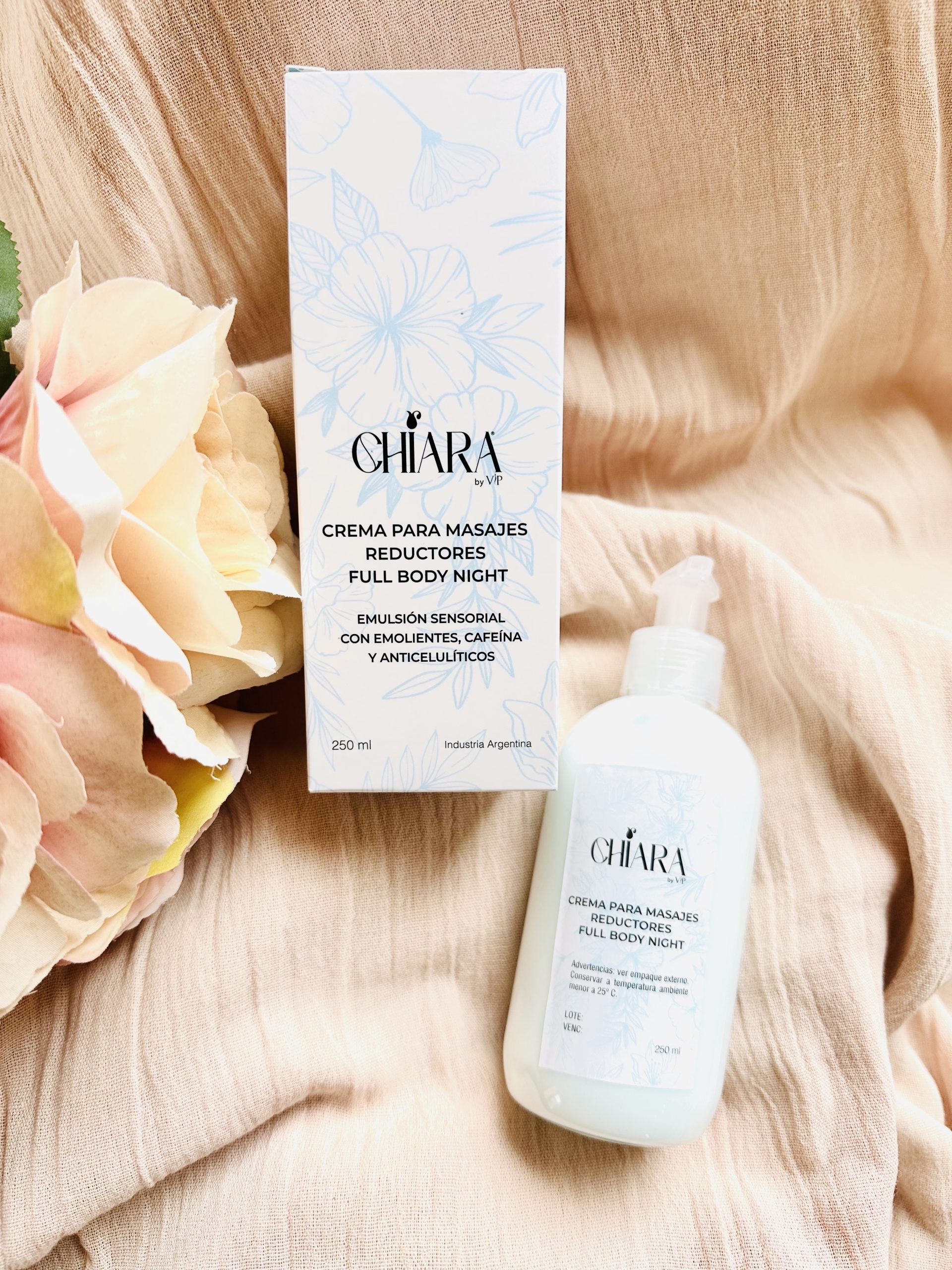 CREMA CORPORAL FULL BODY NIGHT – Reductora – CHIARA