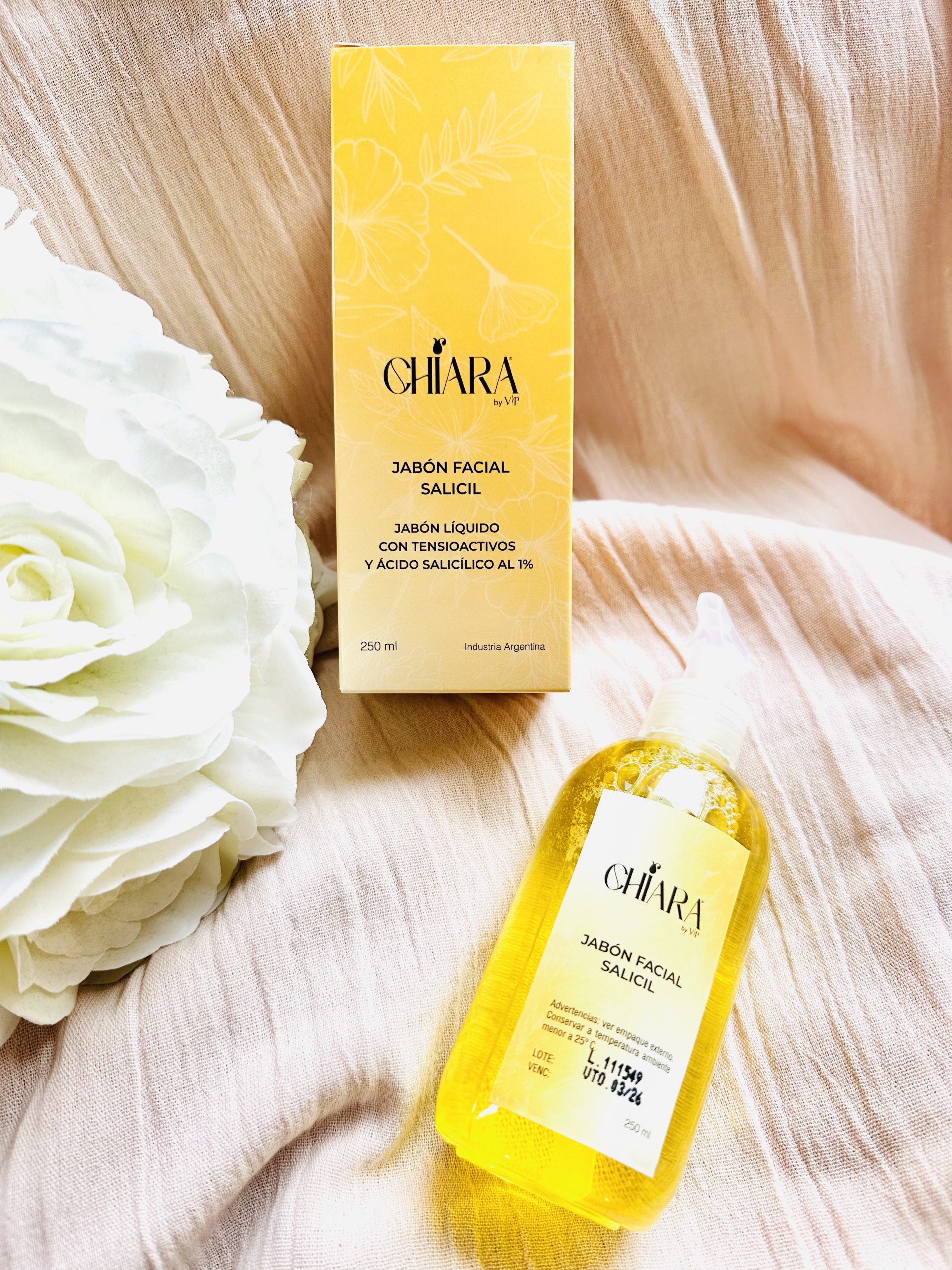 JABON FACIAL SALICIL – Limpieza – CHIARA