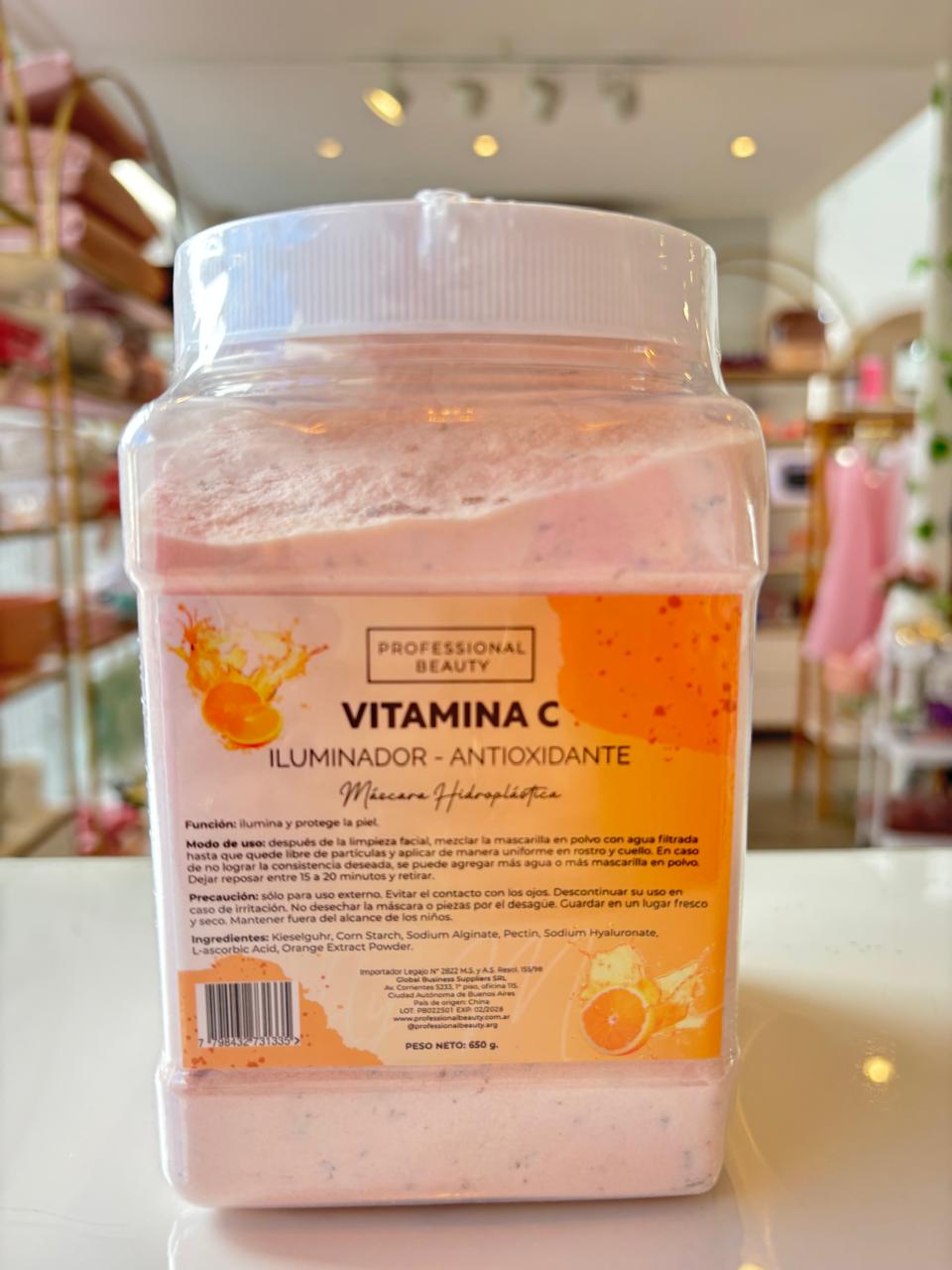 MASCARA HIDROPLASTICA X 650GRS VITAMINA C