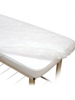 CUBRE CAMILLA DESCARTABLE CON ELASTICO X10U