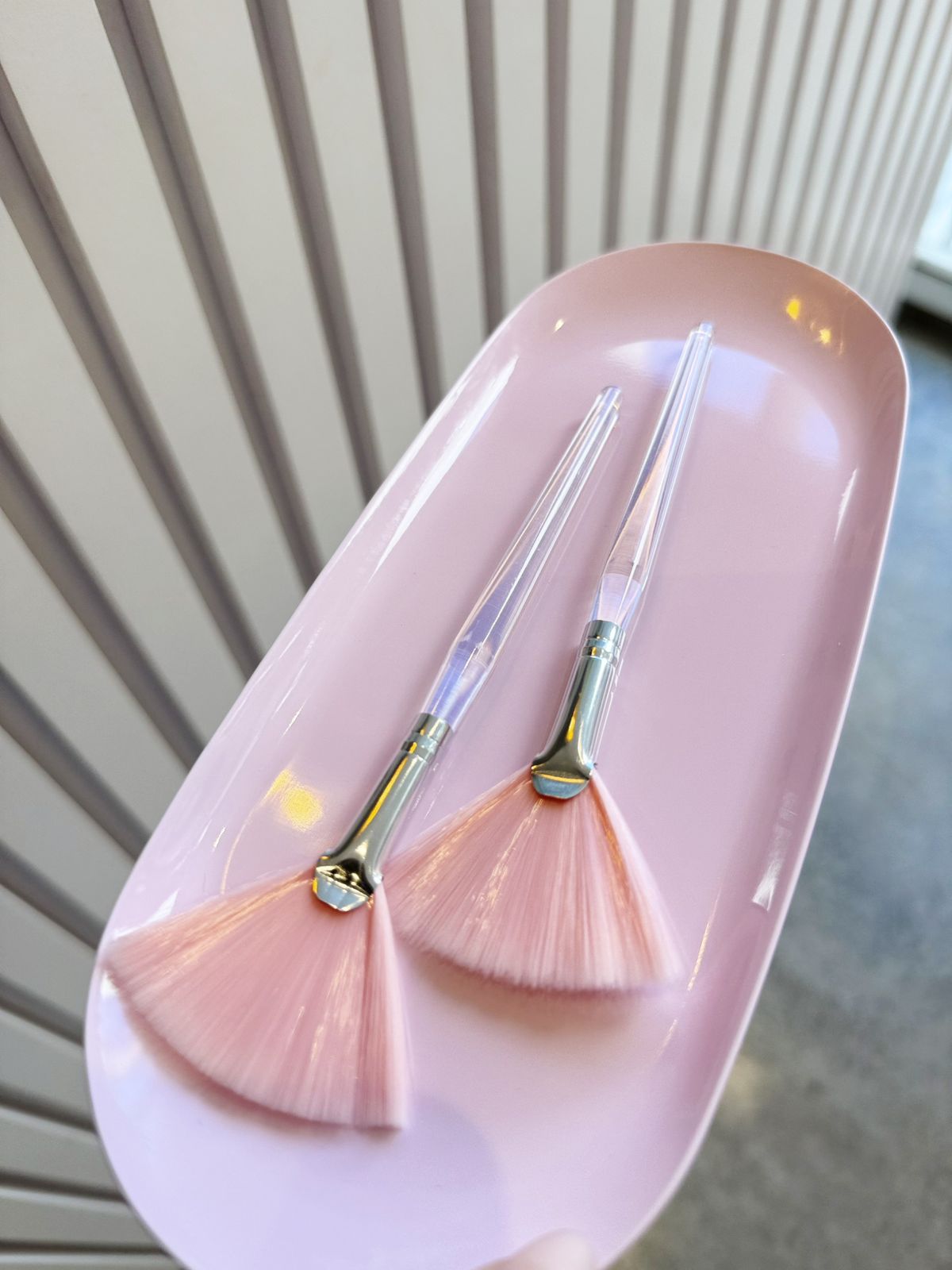 PINCEL ABANICO PINK