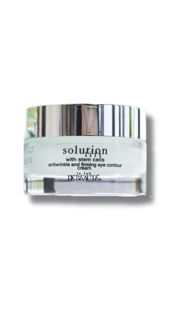 CONTORNO DE OJOS CON CELULAS MADRE ANTIARRUGAS Y REAFIRMANTE