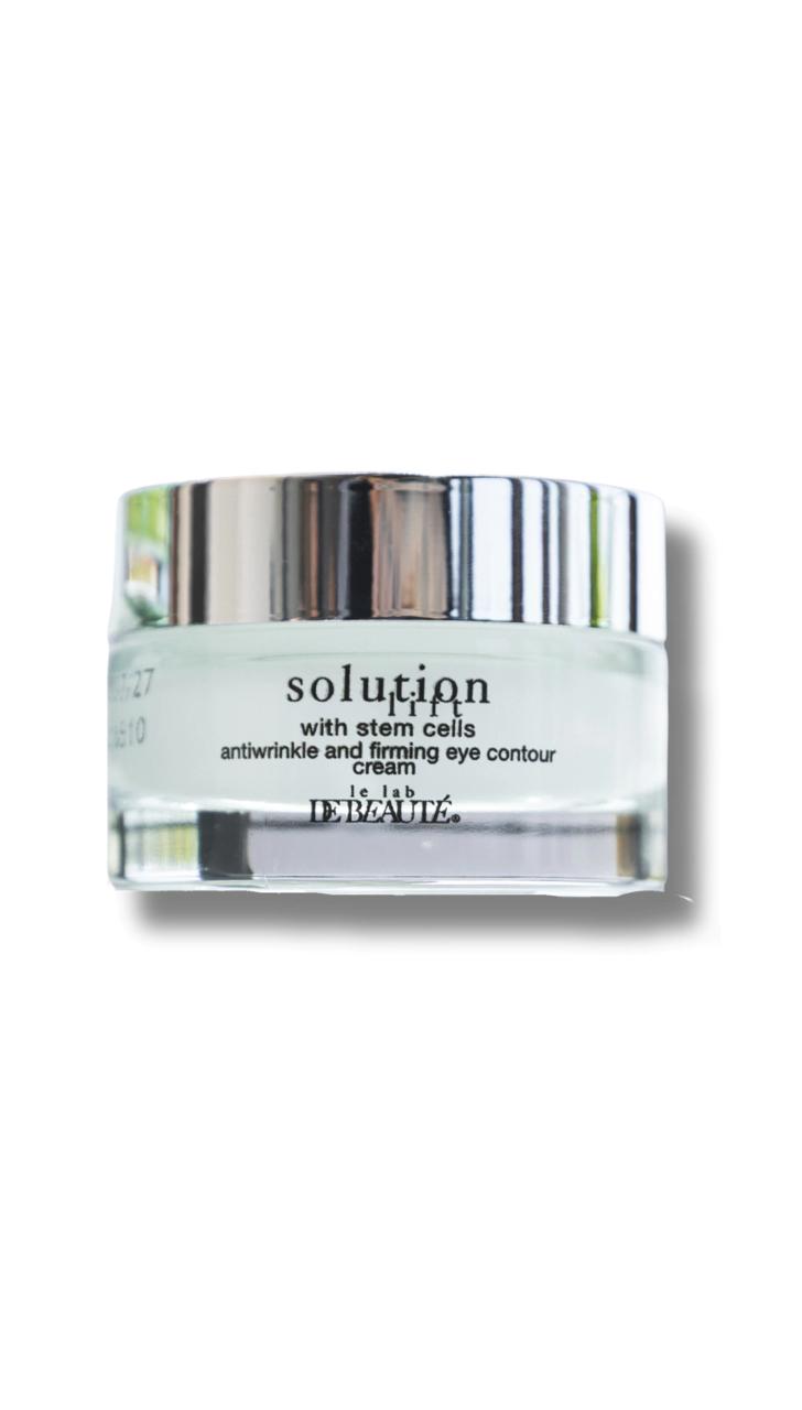 CONTORNO DE OJOS CON CELULAS MADRE ANTIARRUGAS Y REAFIRMANTE