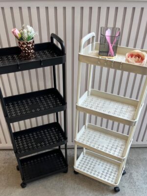 CARRITO PLASTICO 4 PISOS