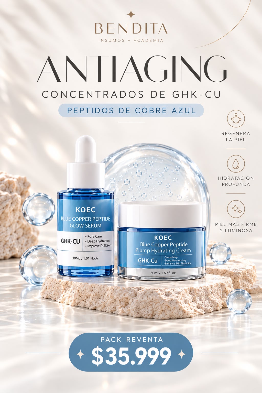 PROMO – COMBO GHK-CU – LO NUEVO EN LONGEVIDAD