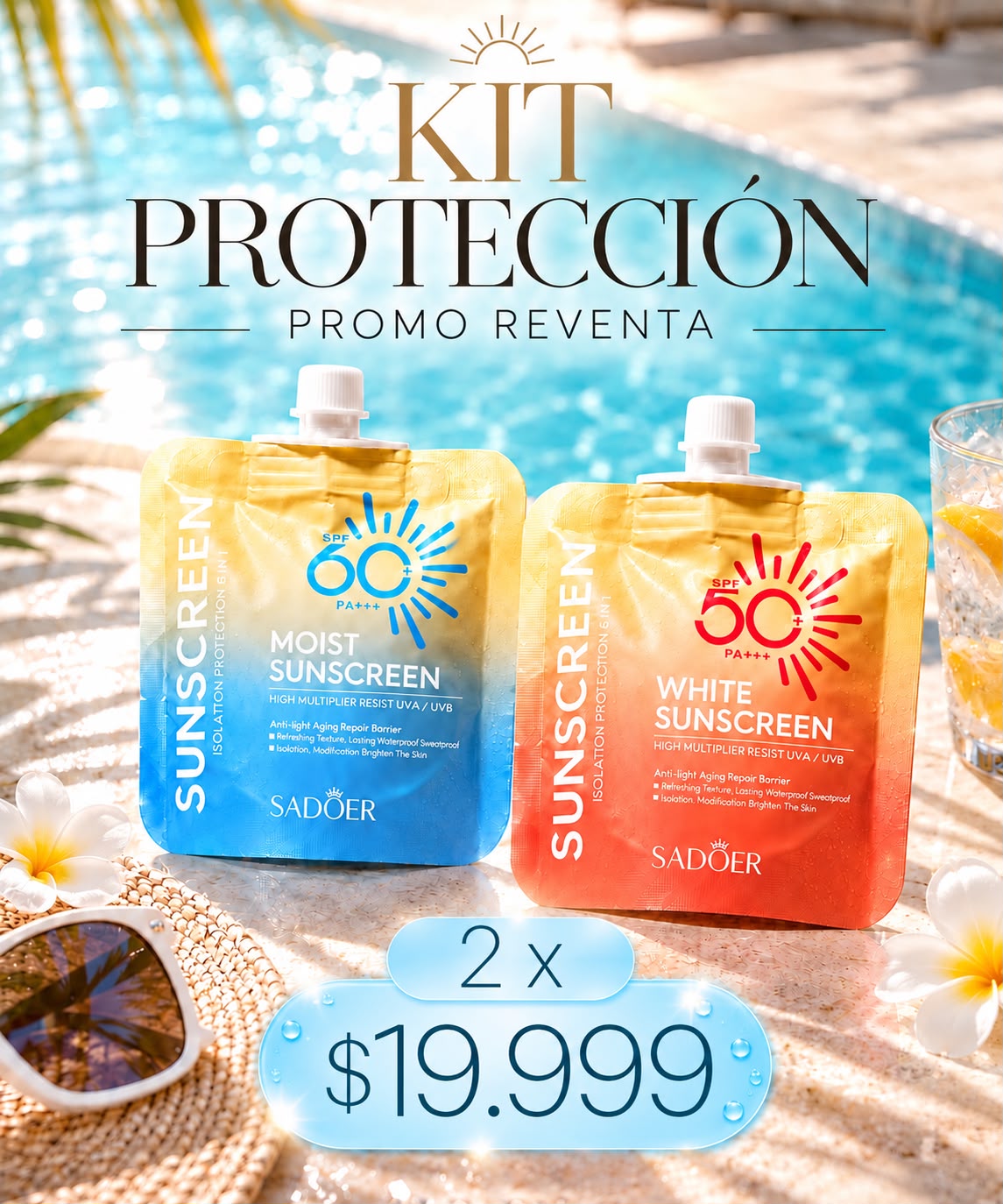PROMO – COMBO KIT PROTECTOR SOLAR –