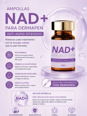 AMPOLLA NAD+ PARA DERMAPEN 5ML