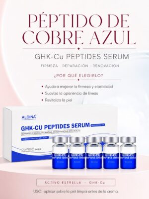 AMPOLLA GHK-CU PEPTIDO DE COBRE AZUL