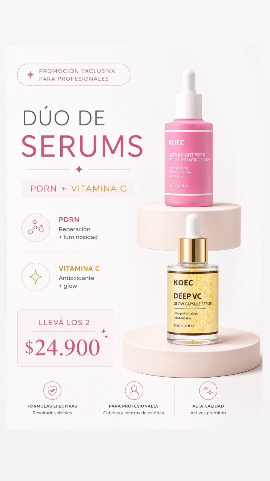 DUO SERUM PDRN + DEEP VC