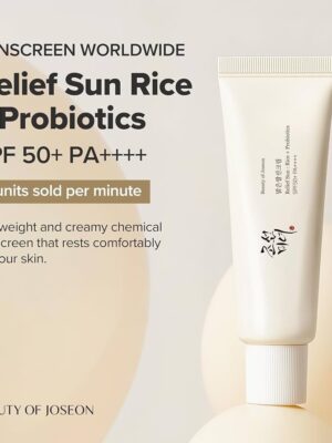 BEAUTY OF JOSEON - RELIEF SUN: RICE + PROBIOTICS SPF50+ 50ML
