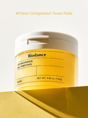 BIODANCE - GEL TONER PADS: VITA NIACINAMIDE 140g