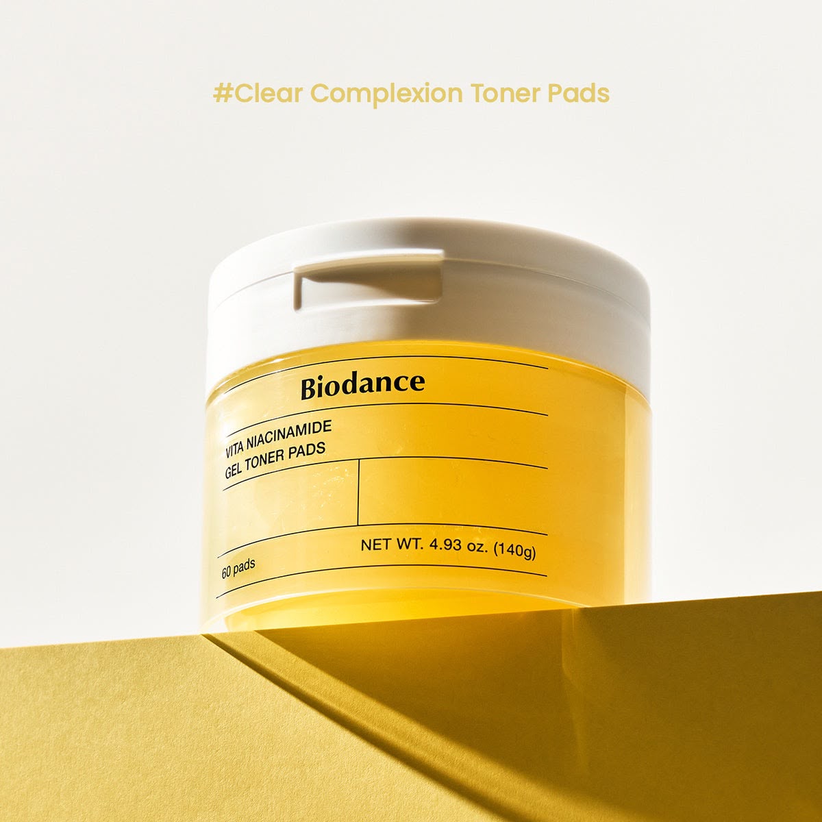 BIODANCE – GEL TONER PADS: VITA NIACINAMIDE 140g