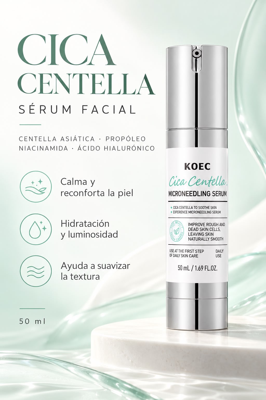 CICA CENTELLA MICRONEEDLING SERUM KOEC 50 ML