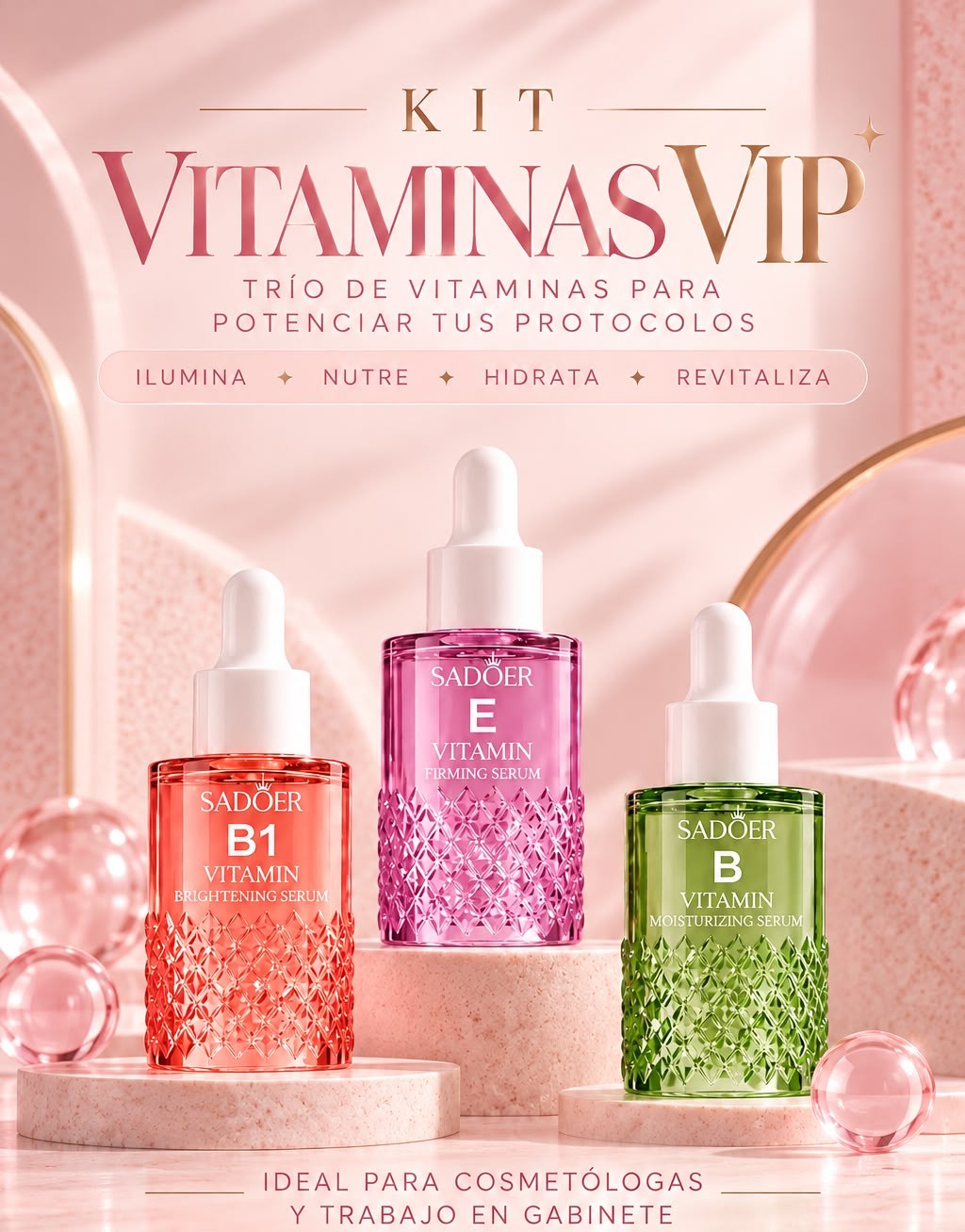 KIT X3 VITAMINAS ORGANICAS