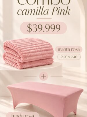 COMBO CAMILLA PINK - PROMO VIERNES, SABADO Y DOMINGO -