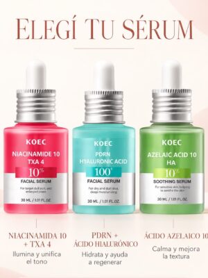 COMBO SERUM KOEK ( HIALURONICO + AZELAICO + NIACINAMIDA TXA ) 30 ML