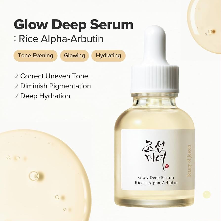 BEAUTY OF JOSEON –  GLOW DEEP SERUM Rice Alpha Arbutin 30ml